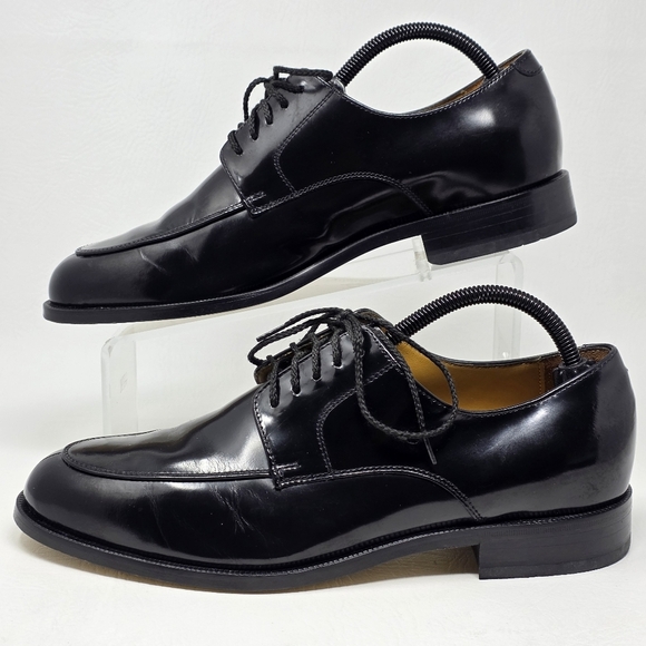 Cole Haan Men\'s Black Lace Up Dress Shoes Size 9.5M C07224 Pre-owned main image 5